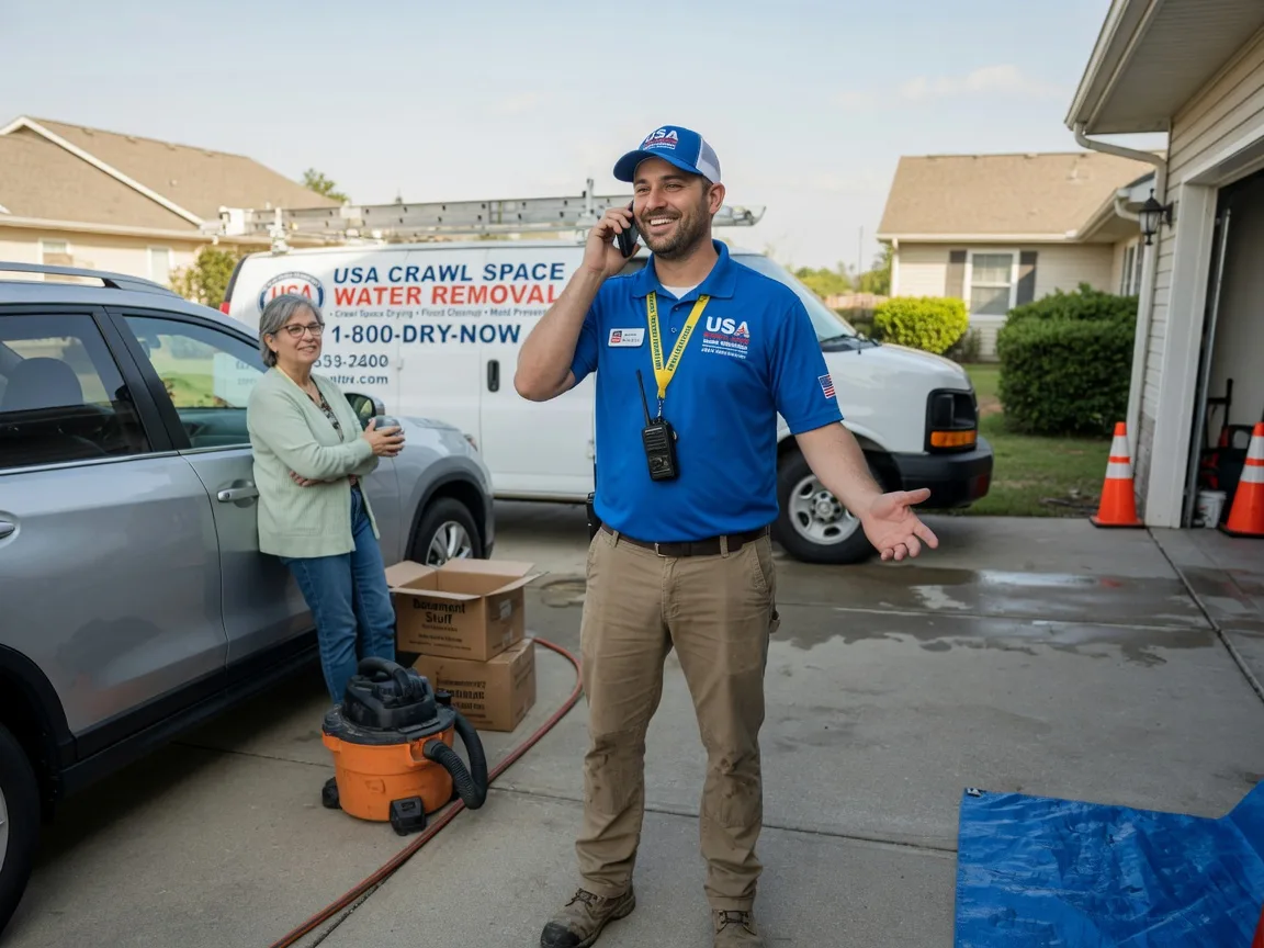 Crawl Space Water Removal Montgomery, TX FAQs